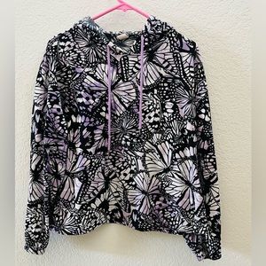 “I Believe” purple, white‎ & black hoodie